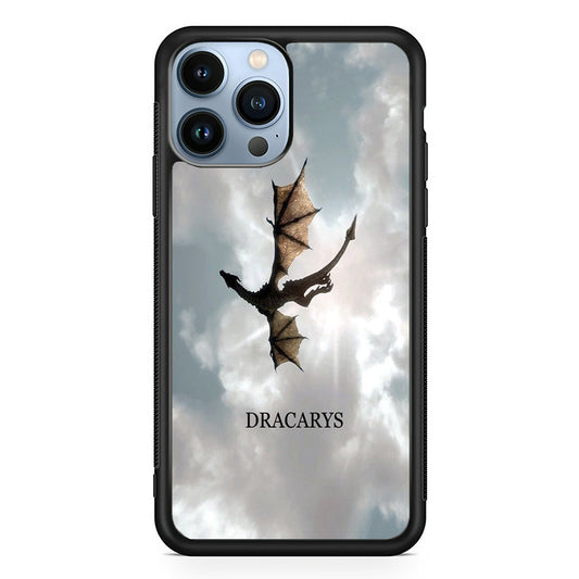 Game Of Thrones Dracarys Dragon Flying In The Sky iPhone 13 Pro Case