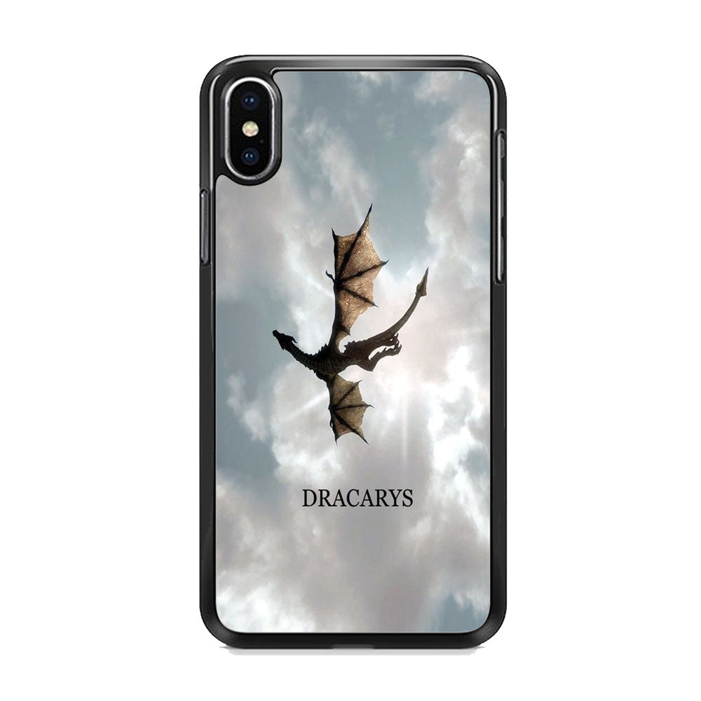 Game Of Thrones Dracarys Dragon Flying In The Sky iPhone Xs Case