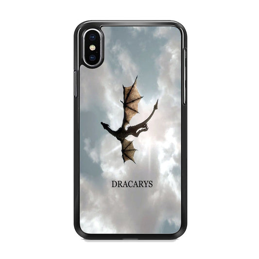Game Of Thrones Dracarys Dragon Flying In The Sky iPhone Xs Case