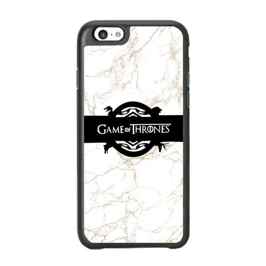 Game Of Thrones Logo White Marble iPhone 6 | 6s Case