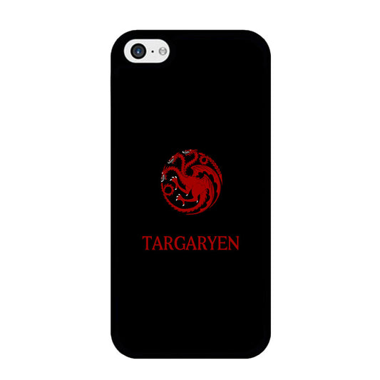 Game Of Thrones Targaryen Black Maroon Emblem iPhone 5 | 5s Case - Ezzystore