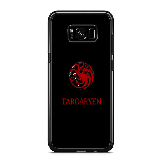 Game Of Thrones Targaryen Black Maroon Emblem Samsung Galaxy S8 Case
