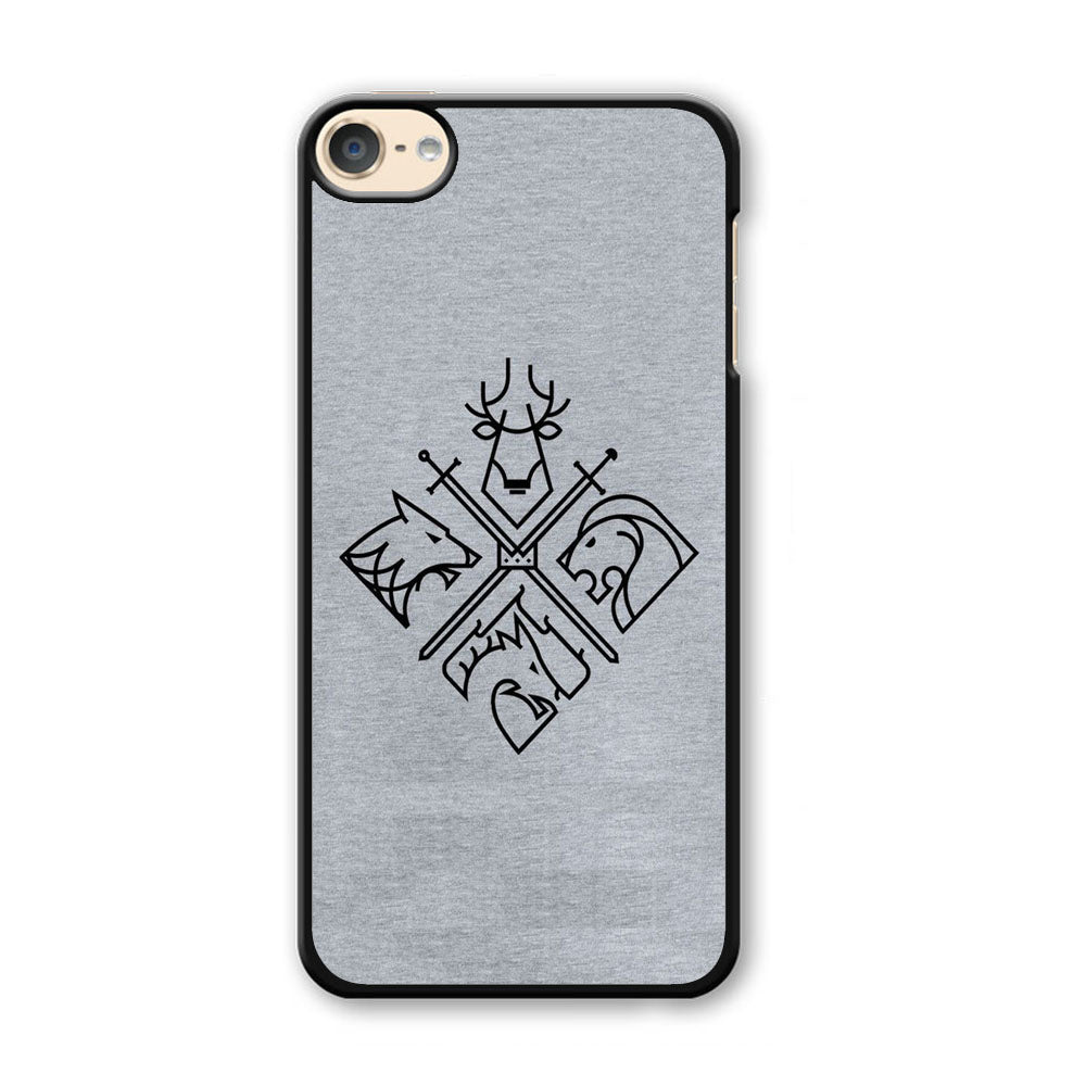 Game Of Thrones Valar Morghulis Grey Jeans Emblem iPod Touch 6 Case - Ezzystore