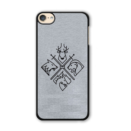 Game Of Thrones Valar Morghulis Grey Jeans Emblem iPod Touch 6 Case - Ezzystore