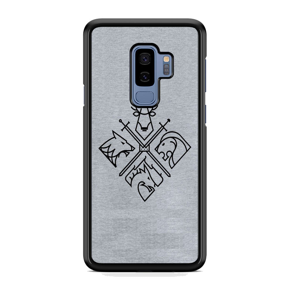 Game Of Thrones Valar Morghulis Grey Jeans Emblem Samsung Galaxy S9 Plus Case