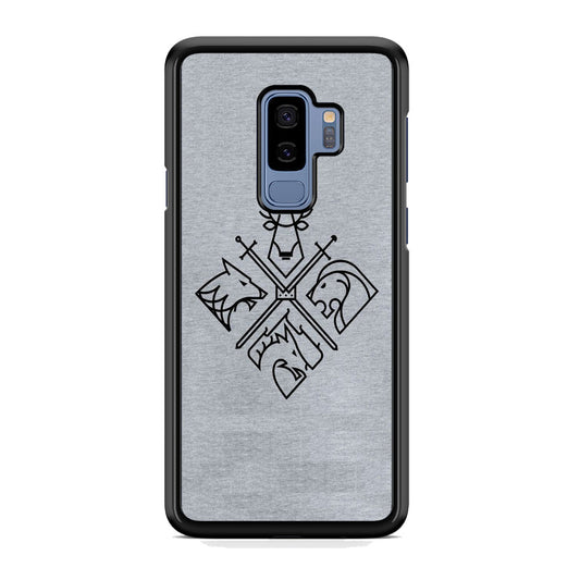 Game Of Thrones Valar Morghulis Grey Jeans Emblem Samsung Galaxy S9 Plus Case