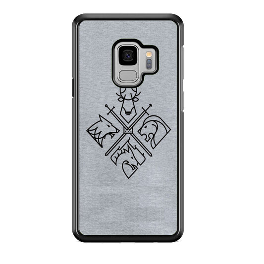 Game Of Thrones Valar Morghulis Grey Jeans Emblem Samsung Galaxy S9 Case
