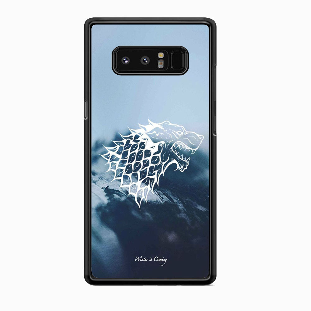 Game Of Thrones Winter Is Coming Winter Hill Samsung Galaxy Note 8 Case