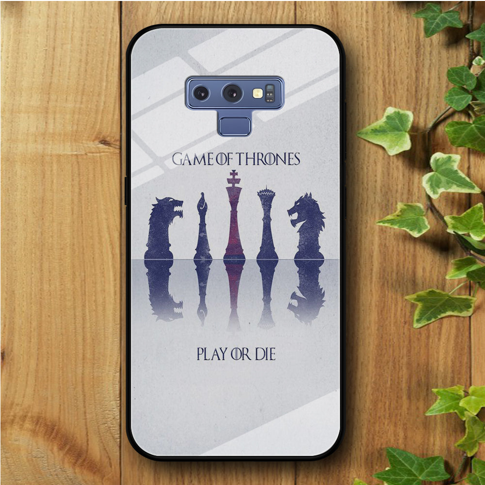 Game of Thrones Chess Samsung Galaxy Note 9 Tempered Glass Case