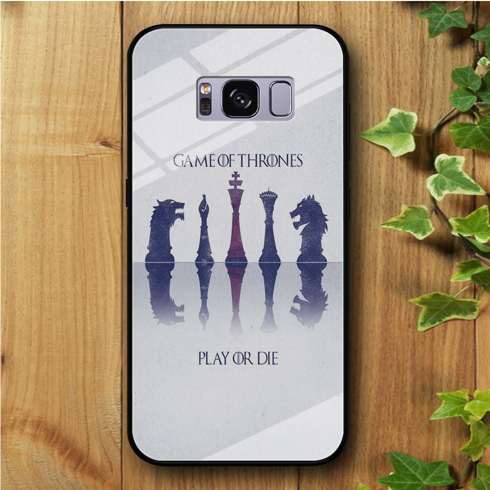 Game of Thrones Chess Samsung Galaxy S8 Plus Tempered Glass Case