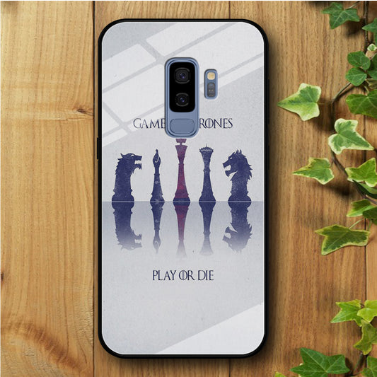 Game of Thrones Chess Samsung Galaxy S9 Plus Tempered Glass Case