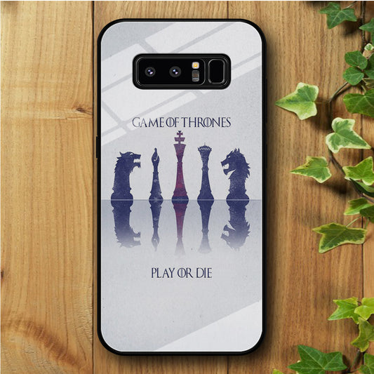 Game of Thrones Chess Samsung Galaxy Note 8 Tempered Glass Case