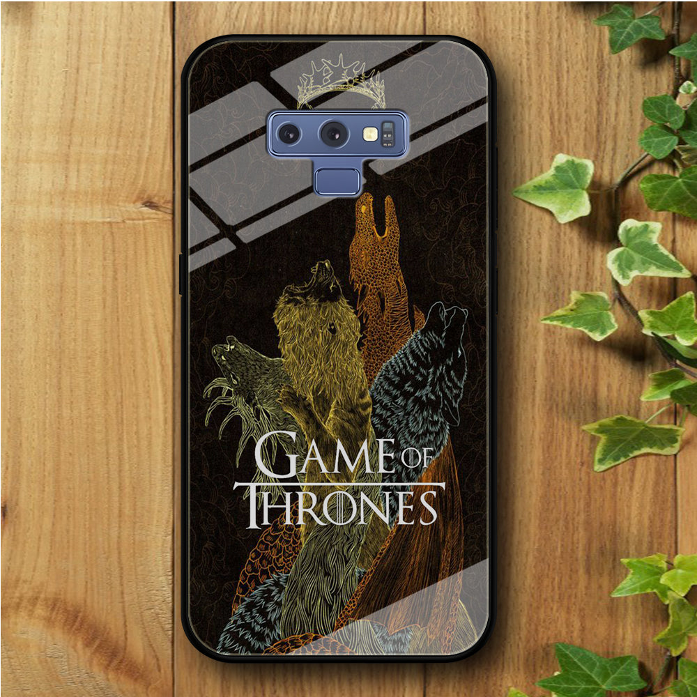 Game of Thrones Kings Samsung Galaxy Note 9 Tempered Glass Case