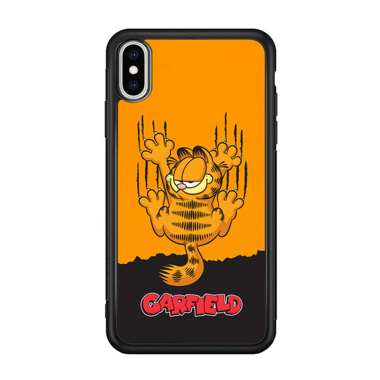 Garfield Claw Mark iPhone XS Case