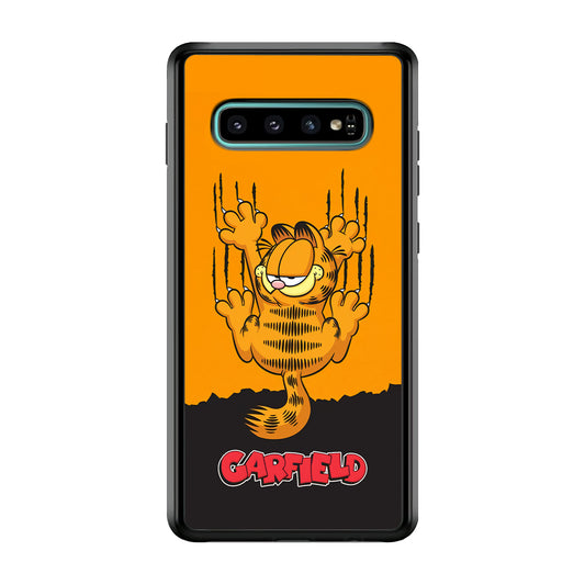 Garfield Claw Mark Samsung Galaxy S10 Case