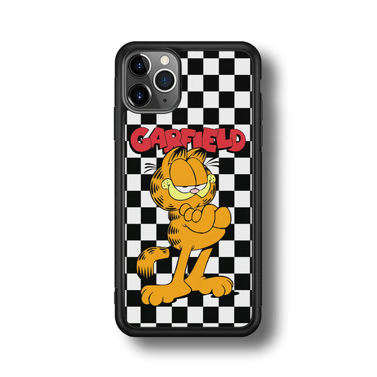 Garfield Cube Black Nad White iPhone 11 Pro Case