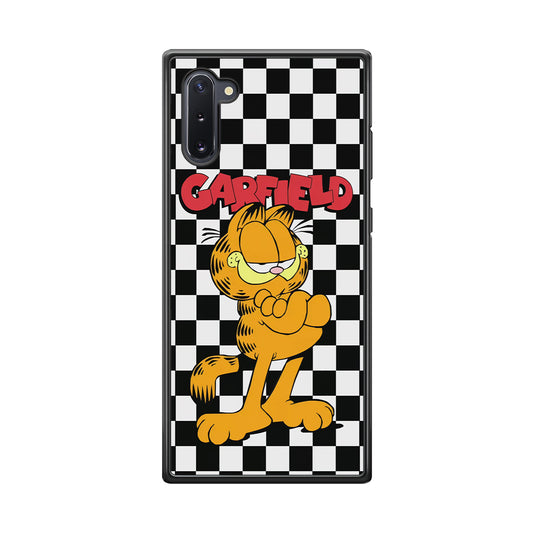 Garfield Cube Black Nad White Samsung Galaxy Note 10 Case