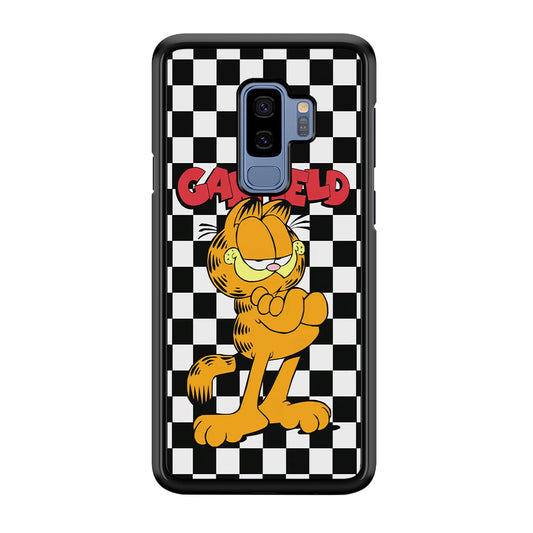 Garfield Cube Black Nad White Samsung Galaxy S9 Plus Case