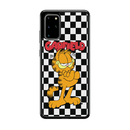 Garfield Cube Black Nad White Samsung Galaxy S20 Plus Case