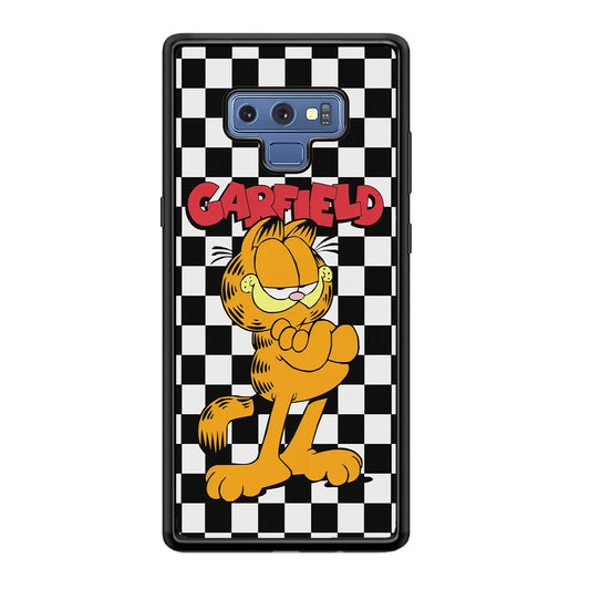 Garfield Cube Black Nad White Samsung Galaxy Note 9 Case