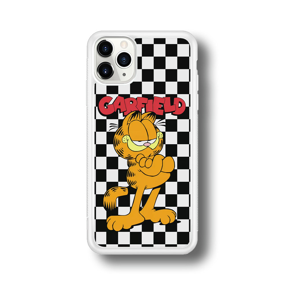 Garfield Cube Black Nad White iPhone 11 Pro Case