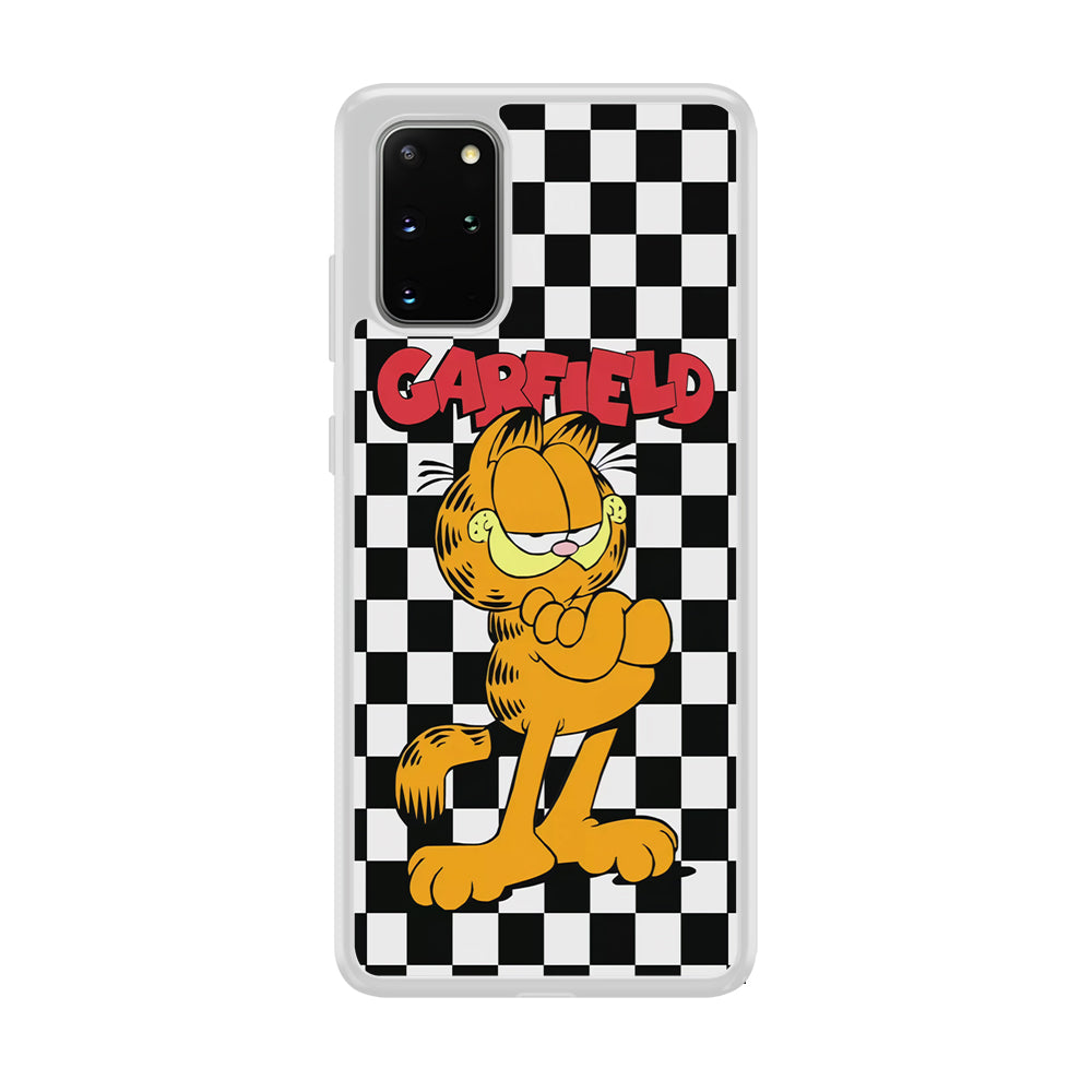 Garfield Cube Black Nad White Samsung Galaxy S20 Plus Case