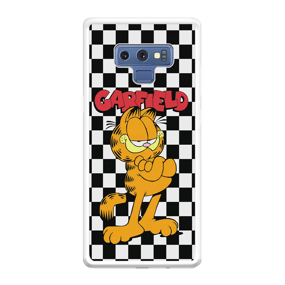 Garfield Cube Black Nad White Samsung Galaxy Note 9 Case