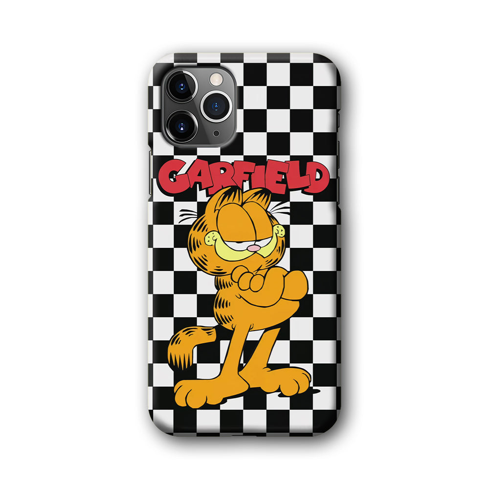 Garfield Cube Black Nad White iPhone 11 Pro Case