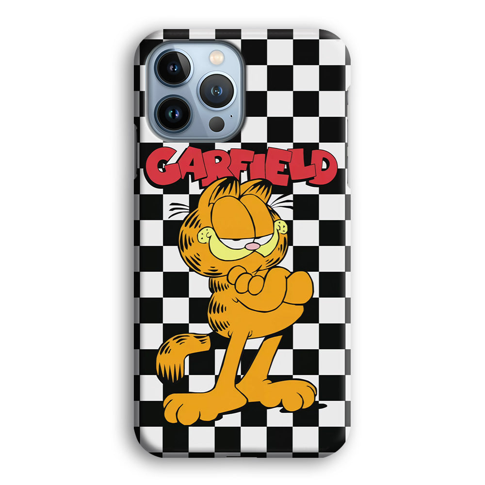 Garfield Cube Black Nad White iPhone 13 Pro Max Case