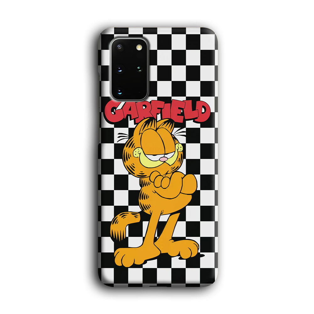 Garfield Cube Black Nad White Samsung Galaxy S20 Plus Case