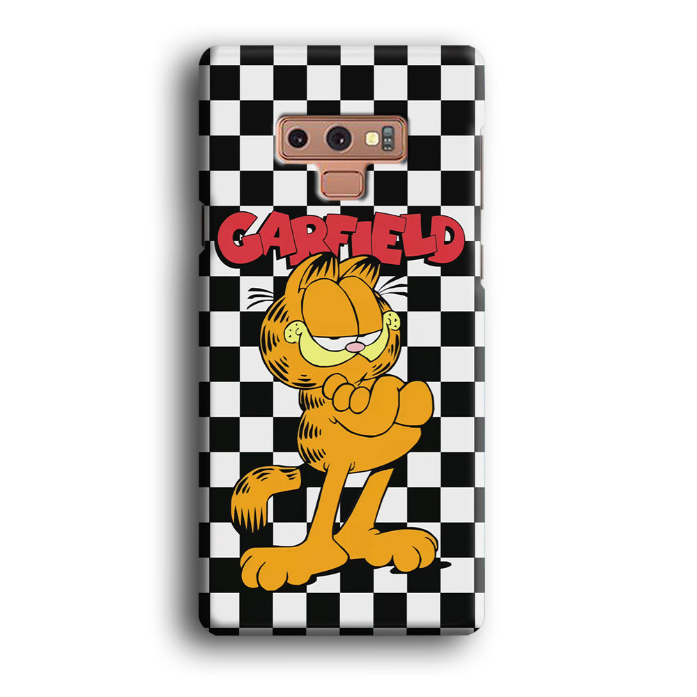 Garfield Cube Black Nad White Samsung Galaxy Note 9 Case