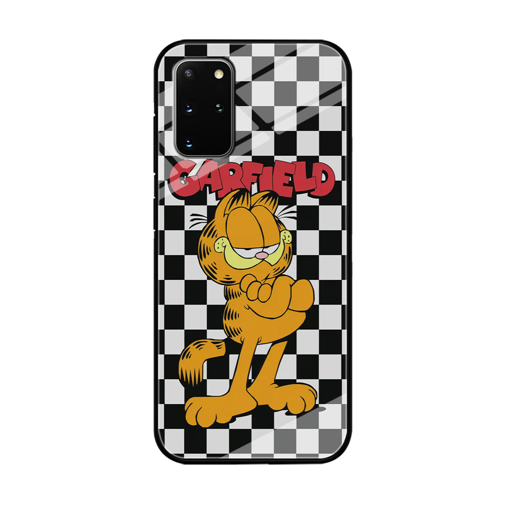 Garfield Cube Black Nad White Samsung Galaxy S20 Plus Case