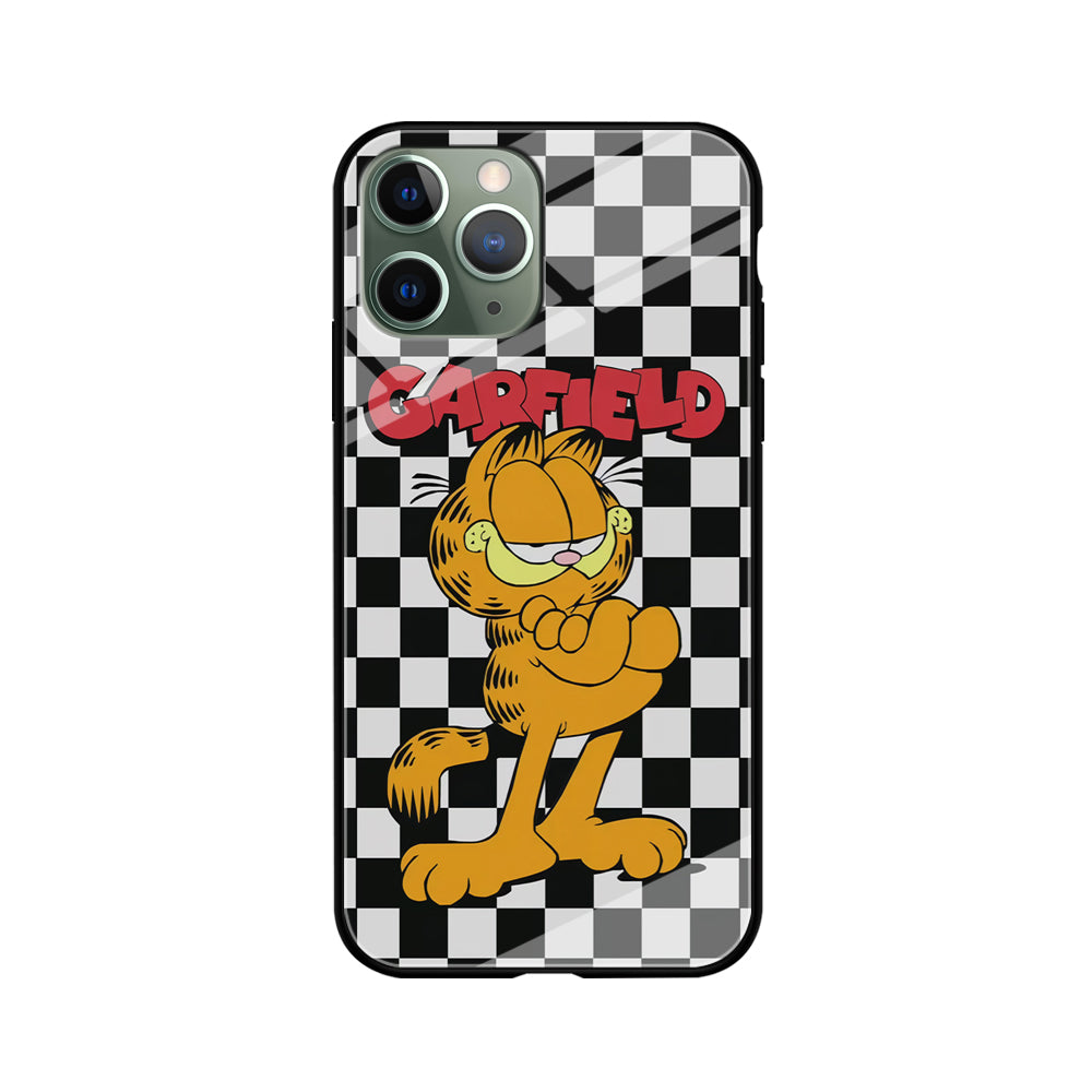 Garfield Cube Black Nad White iPhone 11 Pro Case
