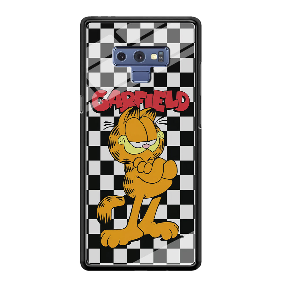 Garfield Cube Black Nad White Samsung Galaxy Note 9 Case