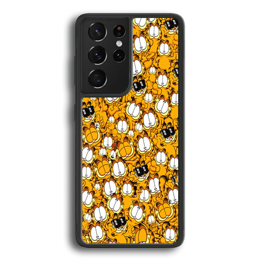 Garfield Doodle Samsung Galaxy S21 Ultra Case - Ezzystore