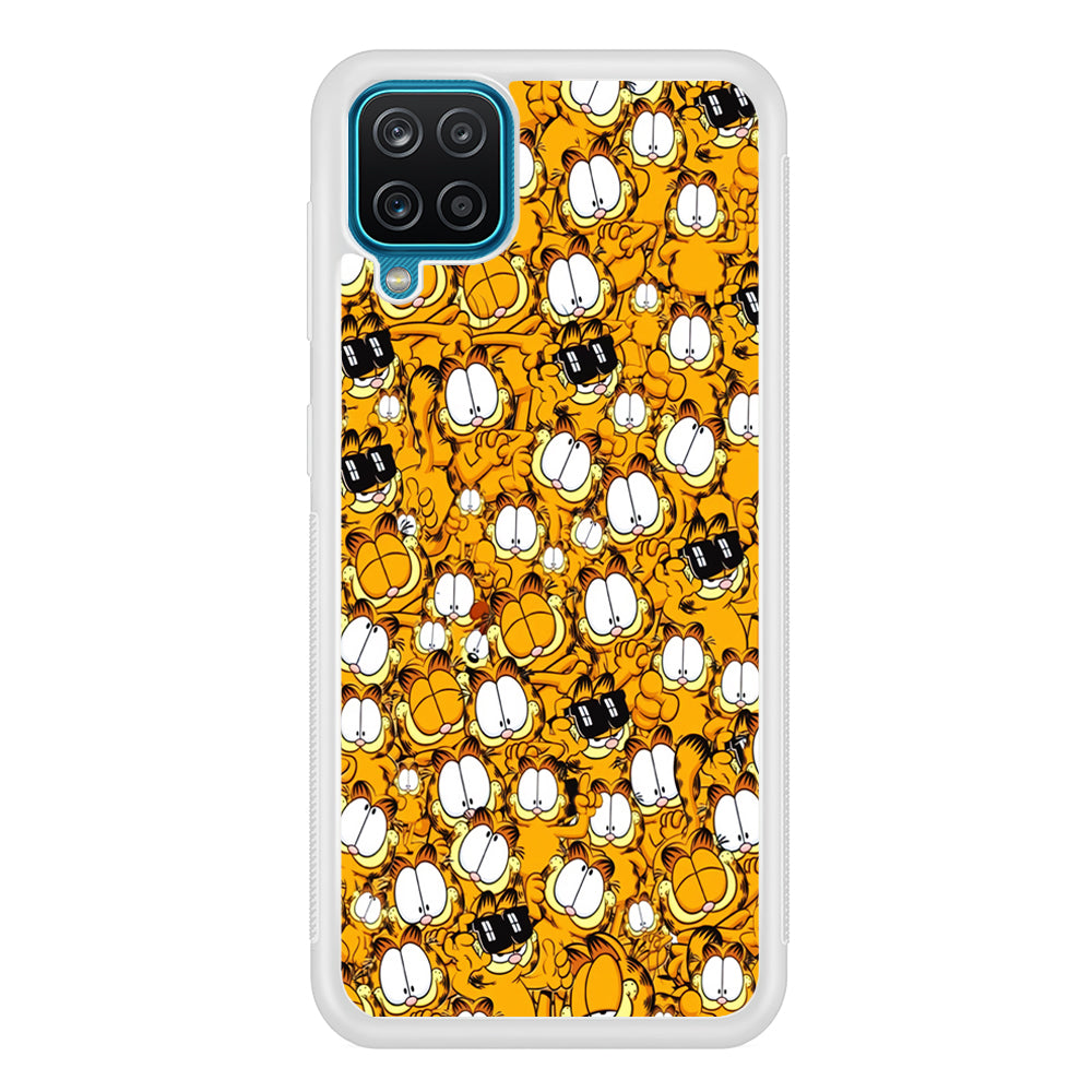 Garfield Doodle Samsung Galaxy A12 Case