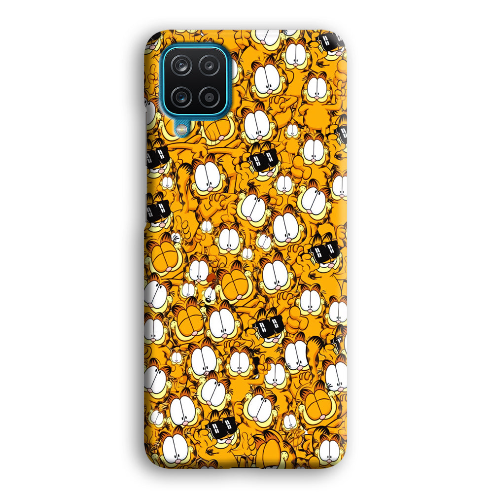 Garfield Doodle Samsung Galaxy A12 Case