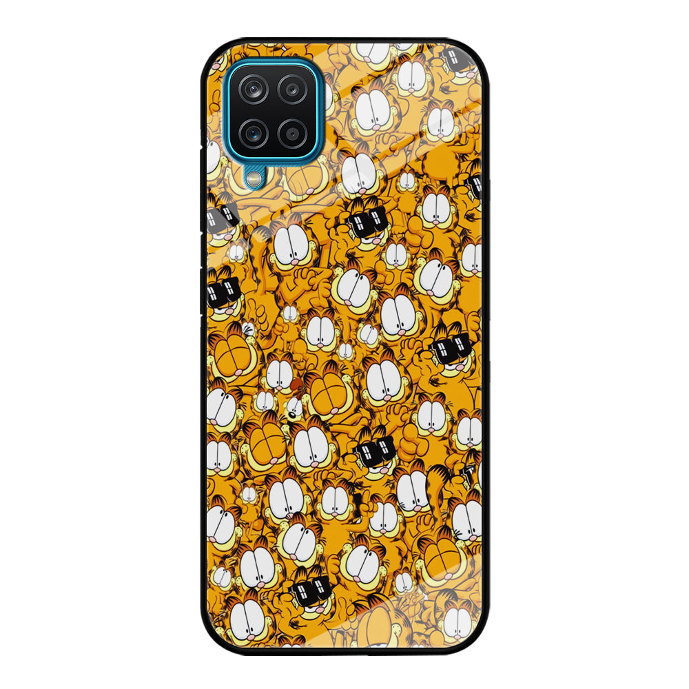 Garfield Doodle Samsung Galaxy A12 Case