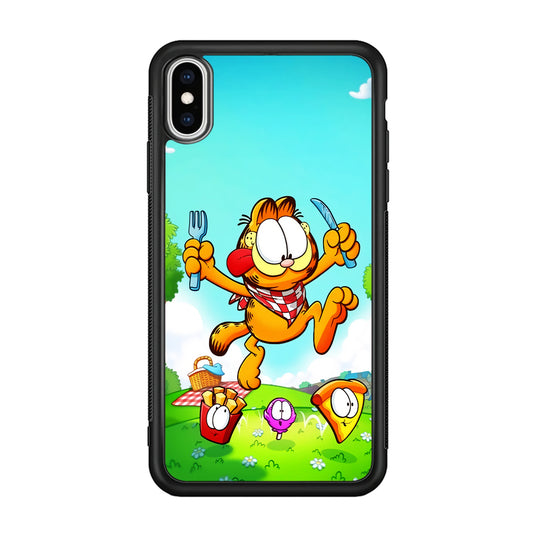 Garfield Lunch iPhone XS Case