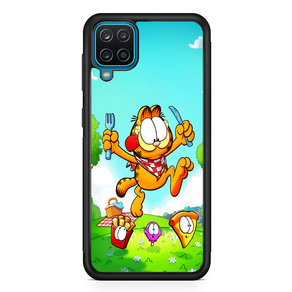 Garfield Lunch Samsung Galaxy A12 Case