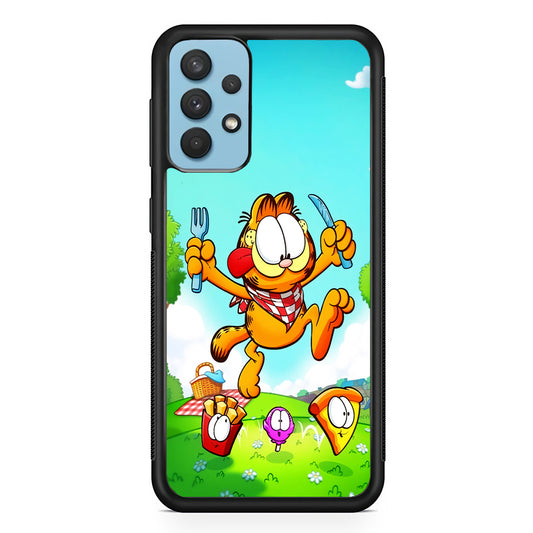 Garfield Lunch Samsung Galaxy A32 Case