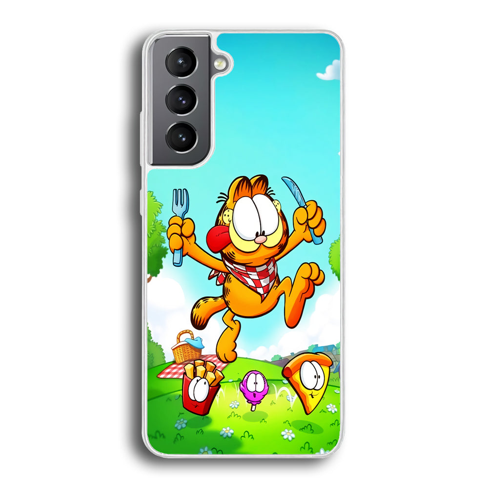 Garfield Lunch Samsung Galaxy S21 Plus Case