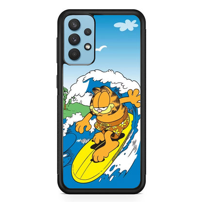 Garfield Surfing Samsung Galaxy A32 Case