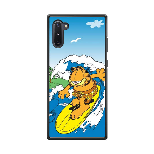 Garfield Surfing Samsung Galaxy Note 10 Case
