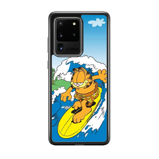 Garfield Surfing Samsung Galaxy S20 Ultra Case