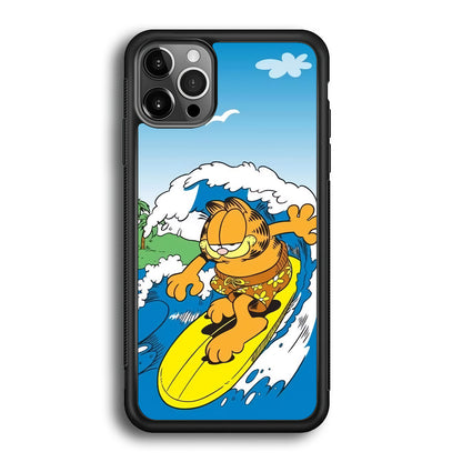 Garfield Surfing iPhone 12 Pro Max Case