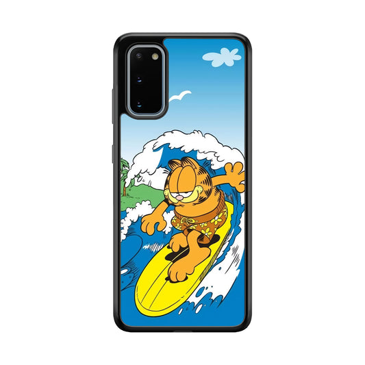 Garfield Surfing Samsung Galaxy S20 Case