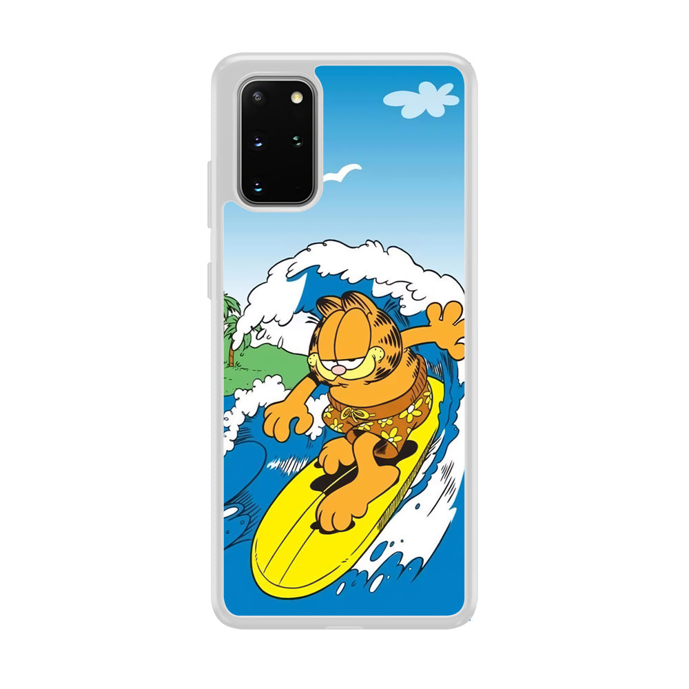 Garfield Surfing Samsung Galaxy S20 Plus Case