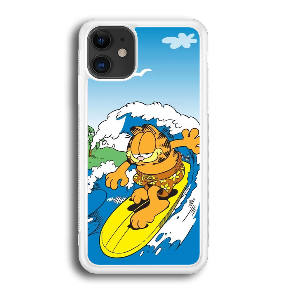 Garfield Surfing iPhone 12 Case