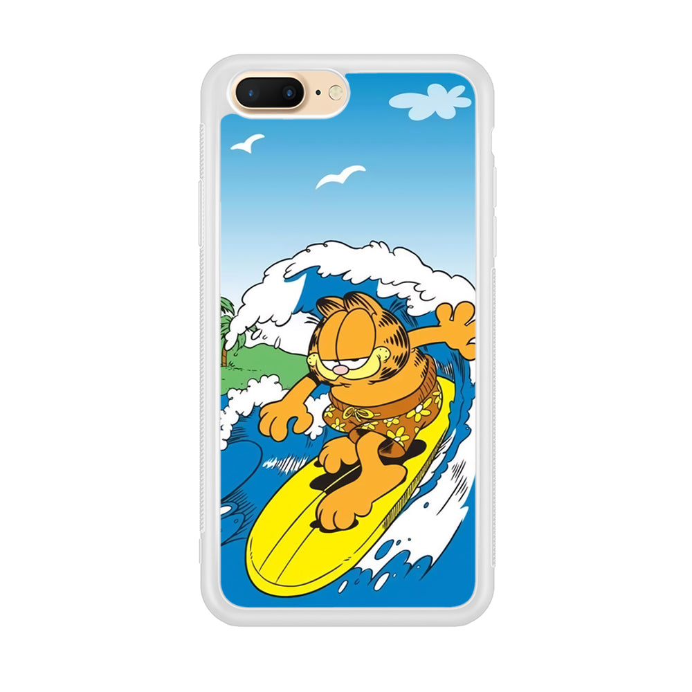 Garfield Surfing iPhone 7 Plus Case